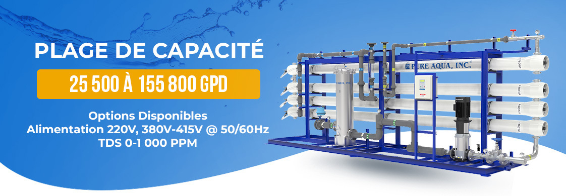 commercial nanofiltration NF membranes systems 13000-32000 gpd specifications